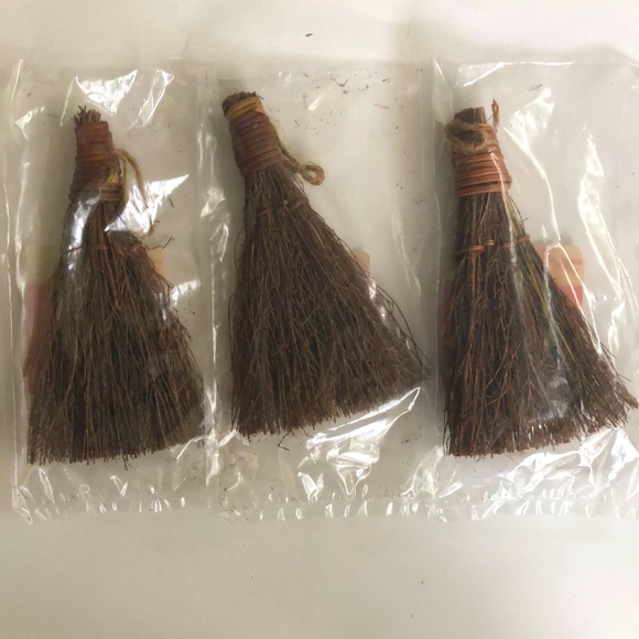 Other Set Of 3 6 Cinnamon Scented Straw Brooms Poshmark